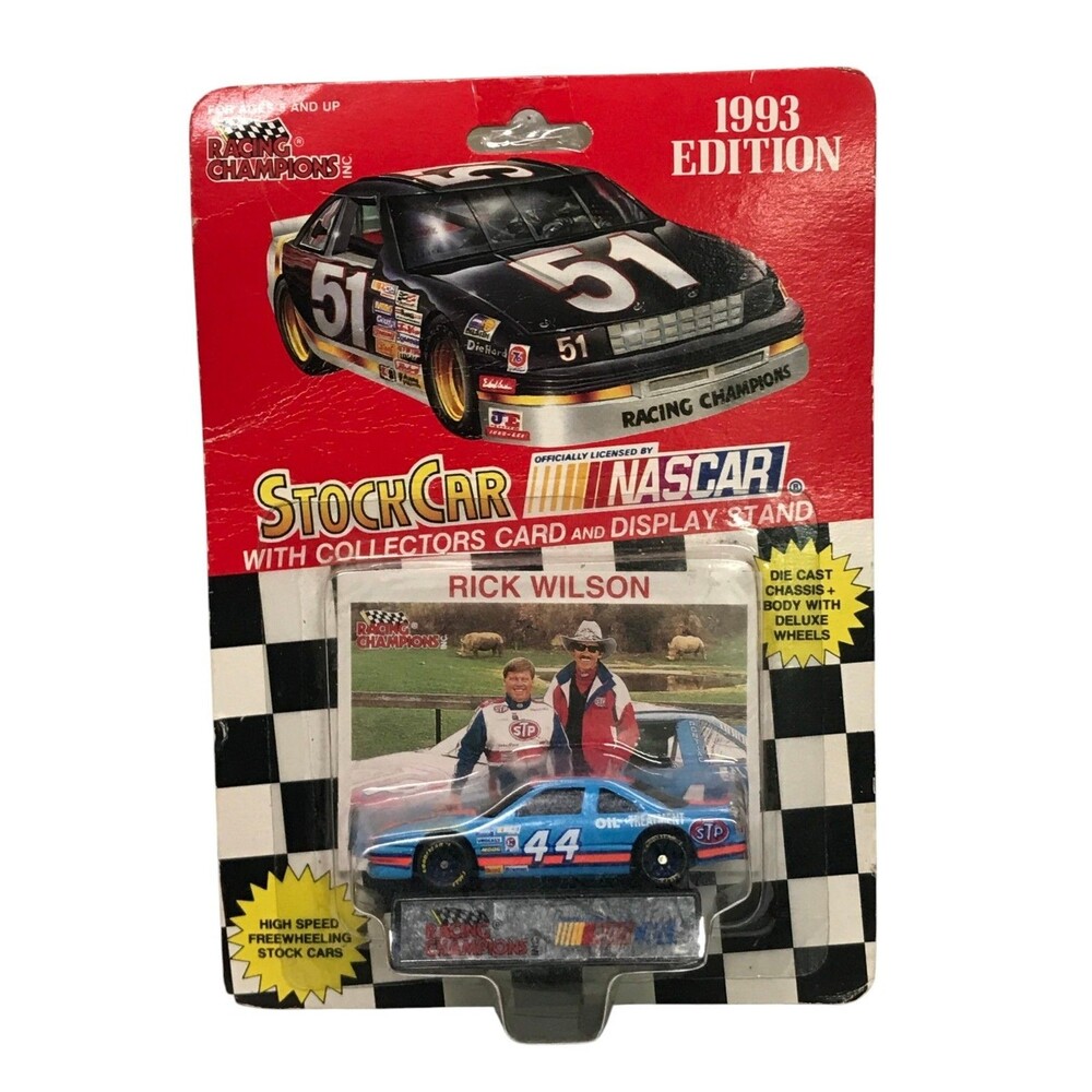 Racing Champions Pontiac GP Diecast Rick Wilson #44 STP NASCAR 1993 1:64 Sealed